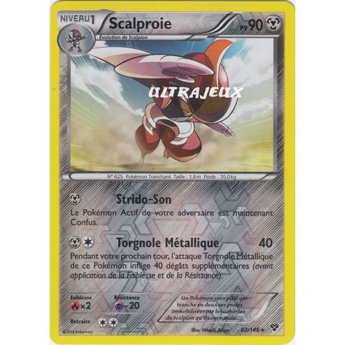 Pokémon - 82-R/146 - Scalproie - Reverse