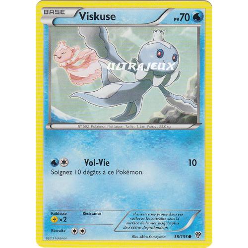 Pokémon - 38/138 - Noir & Blanc - Tempête Plasma - Viskuse - Commune