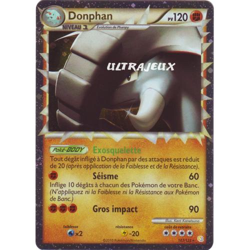 Pokémon - 107/124 - Heartgold Soulsilver - Donphan (Prime) - Prime