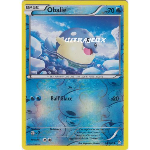 Pokémon - 24-R/106 - Obalie - Reverse