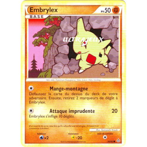 Pokémon - 50/95 - Heartgold Soulsilver Déchainement - Embrylex - Commune