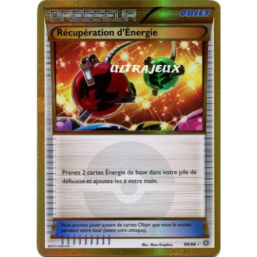 Pokémon - 99/98 - Xy - Origines Antiques - Récupération D'énergie - Secret Rare