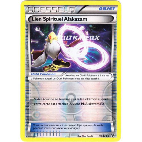 Pokémon - 90-R/124 - Lien Spirituel Alakazam - Reverse