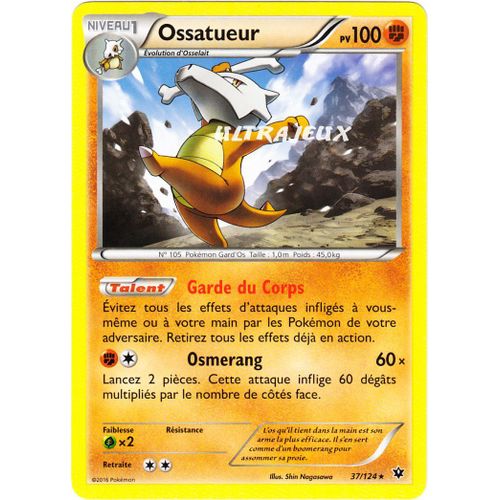 Pokémon - 37/124 - Xy - Impact Des Destins - Ossatueur - Rare