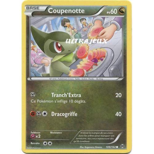 Pokémon - 109/162 - Xy - Impulsion Turbo - Coupenotte - Commune