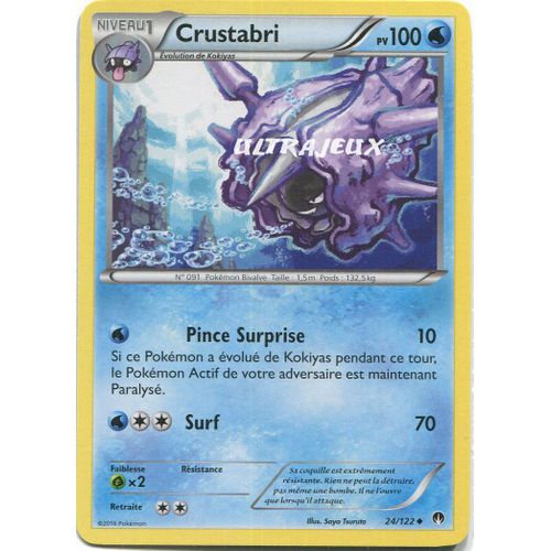 Pokémon - 24/123 - Crustabri - Xy - Rupture Turbo - Peu Commune