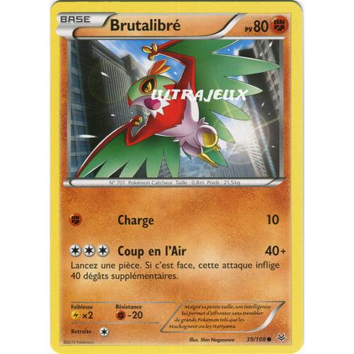 Pokémon - 39/110 - Xy - Ciel Rugissant - Brutalibré - Commune