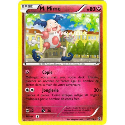 Pokémon - 67/124 - Xy - Impact Des Destins - M. Mime - Rare
