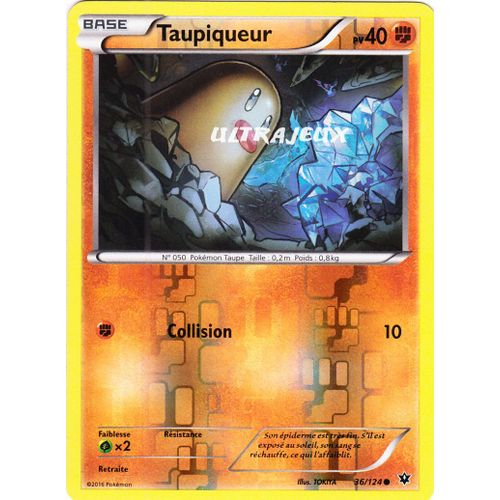 Pokémon - 36-R/124 - Taupiqueur - Reverse