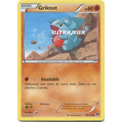 Pokémon - 68/123 - Griknot - Xy - Rupture Turbo - Commune
