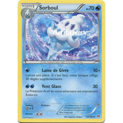 Pokémon - 44/162 - Sorboul - Xy - Impulsion Turbo - Peu Commune