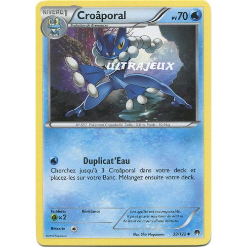 Pokémon - 39/123 - Croâporal - Xy - Rupture Turbo - Peu Commune