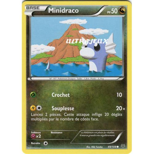 Pokémon - 49/110 - Xy - Ciel Rugissant - Minidraco - Commune
