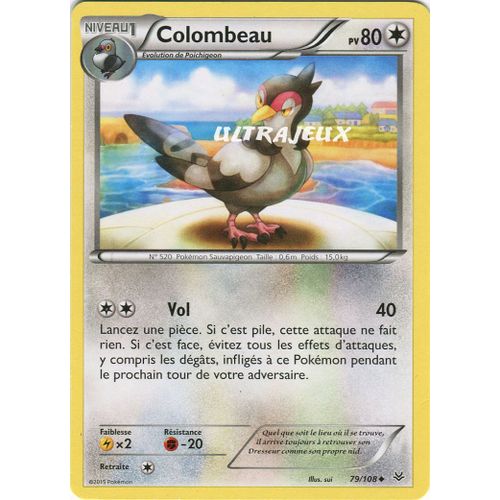 Pokémon - 79/110 - Colombeau - Xy - Ciel Rugissant - Peu Commune