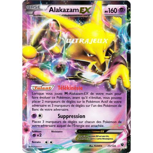 Pokémon - 25/124 - Xy - Impact Des Destins - Alakazam Ex - Ex