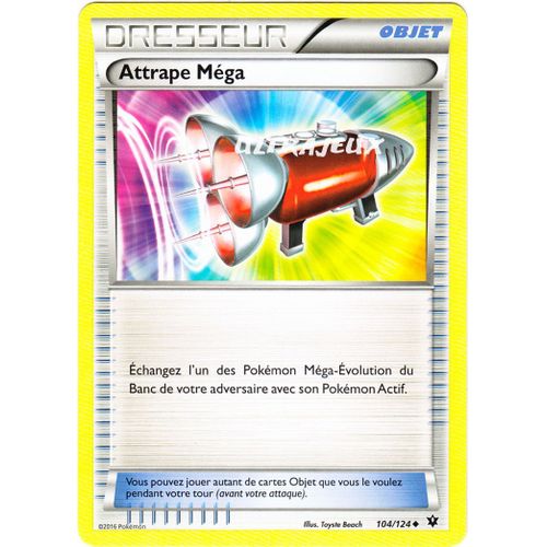 Pokémon - 104/124 - Xy - Impact Des Destins - Attrape Méga - Peu Commune