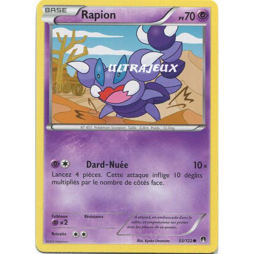 Pokémon - 53/123 - Rapion - Xy - Rupture Turbo - Commune