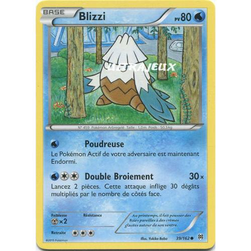 Pokémon - 39/162 - Blizzi - Xy - Impulsion Turbo - Commune