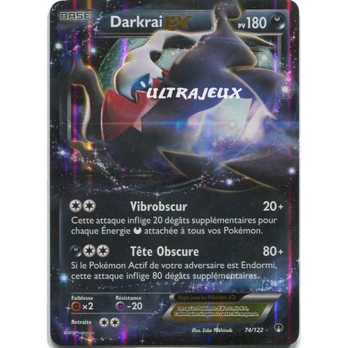 Pokémon - 74/123 - Darkrai Ex - Xy - Rupture Turbo - Ex