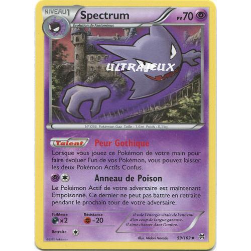 Pokémon - 59/162 - Spectrum - Xy - Impulsion Turbo - Peu Commune