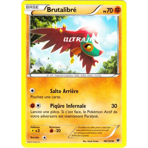 Pokémon - 48/124 - Xy - Impact Des Destins - Brutalibré - Peu Commune