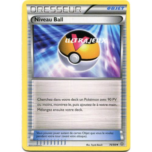 Pokémon - 76/98 - Niveau Ball - Xy - Origines Antiques - Peu Commune