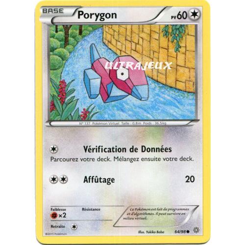 Pokémon - 64/98 - Porygon - Xy - Origines Antiques - Commune
