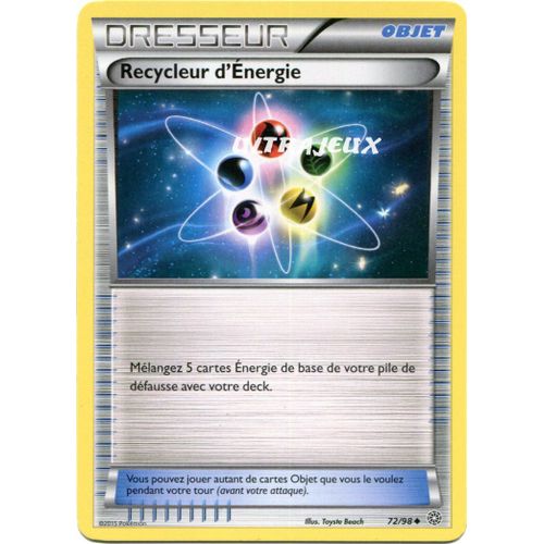 Pokémon - 72/98 - Xy - Origines Antiques - Recycleur D'énergie - Peu Commune