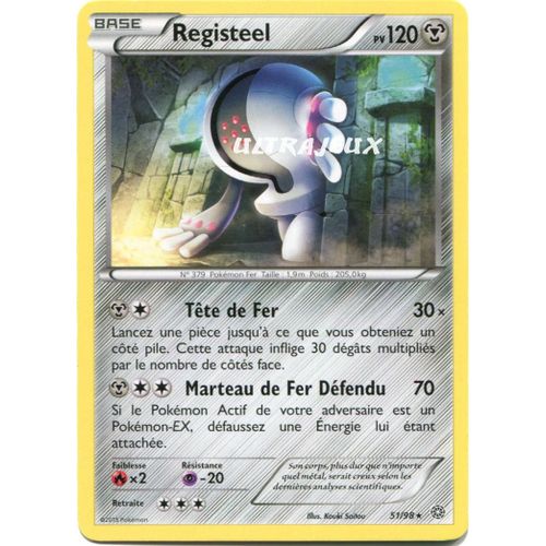 Pokémon - 51/98 - Xy - Origines Antiques - Registeel - Rare