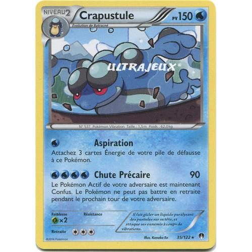 Pokémon - 35/123 - Crapustule - Xy - Rupture Turbo - Rare