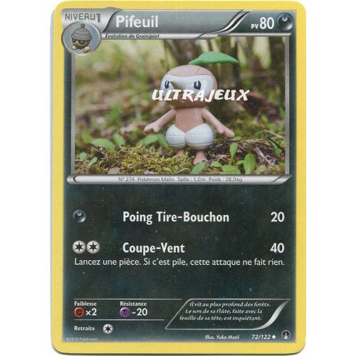 Pokémon - 72/123 - Pifeuil - Xy - Rupture Turbo - Peu Commune