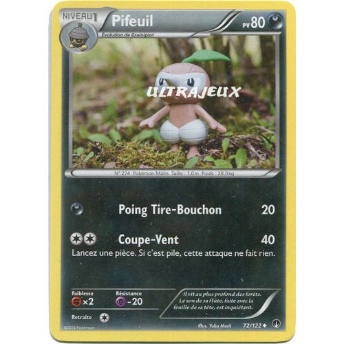 Pokémon - 72/123 - Pifeuil - Xy - Rupture Turbo - Peu Commune