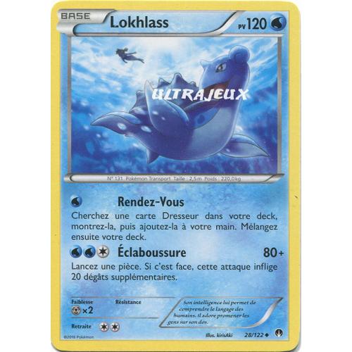 Pokémon - 28/123 - Lokhlass - Xy - Rupture Turbo - Peu Commune