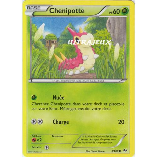 Pokémon - 3/110 - Xy - Ciel Rugissant - Chenipotte - Commune