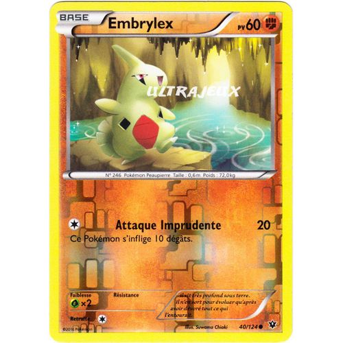 Pokémon - 40-R/124 - Embrylex - Reverse