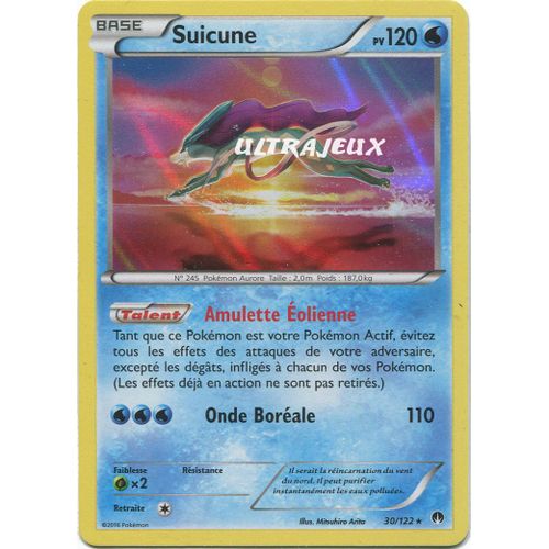 Pokémon - 30/123 - Xy - Rupture Turbo - Suicune - Holo Rare