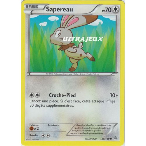 Pokémon - 120/160 - Xy - Primo Choc - Sapereau - Commune