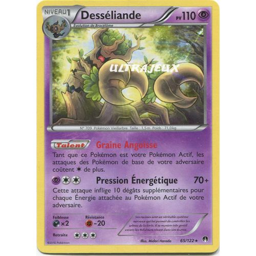 Pokémon - 65/123 - Xy - Rupture Turbo - Desséliande - Rare