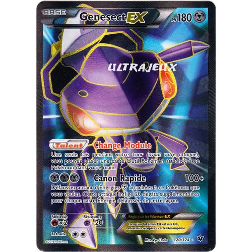 Pokémon - 120/124 - Xy - Impact Des Destins - Genesect Ex - Full Art