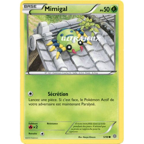 Pokémon - 5/98 - Mimigal - Xy - Origines Antiques - Commune