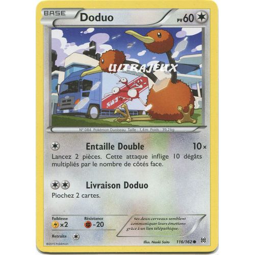 Pokémon - 116/162 - Doduo - Xy - Impulsion Turbo - Commune