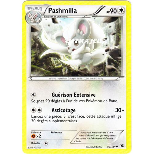 Pokémon - 89/124 - Xy - Impact Des Destins - Pashmilla - Peu Commune