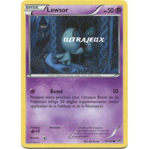 Pokémon - 73/162 - Lewsor - Xy - Impulsion Turbo - Commune