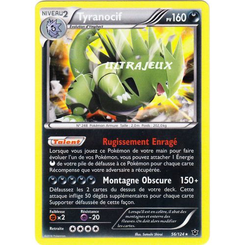 Pokémon - 56/124 - Xy - Impact Des Destins - Tyranocif - Holo Rare