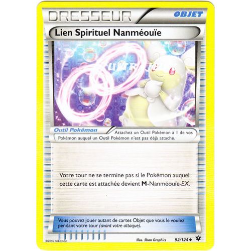 Pokémon - 92/124 - Xy - Impact Des Destins - Lien Spirituel Nanméouïe - Peu Commune