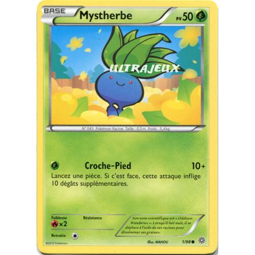 Pokémon - 1/98 - Mystherbe - Xy - Origines Antiques - Commune