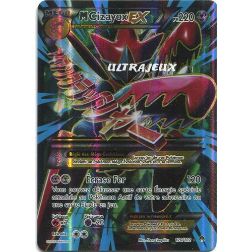 Pokémon - 120/123 - Xy - Rupture Turbo - Méga Cizayox Ex - Full Art