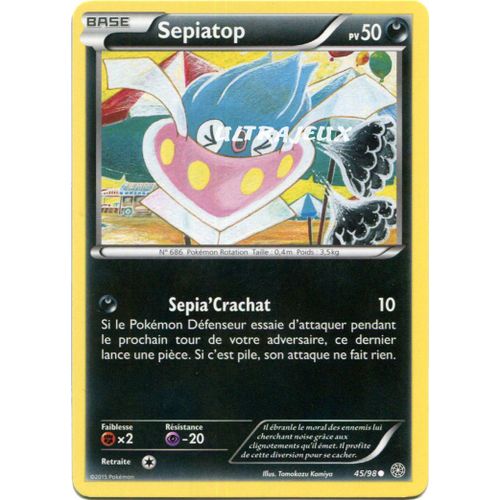 Pokémon - 45/98 - Sepiatop - Xy - Origines Antiques - Commune