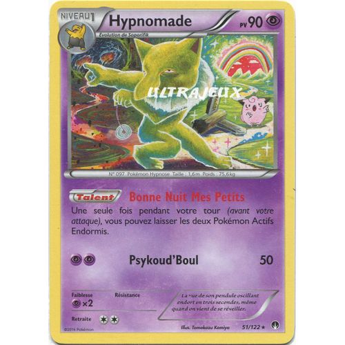 Pokémon - 51/123 - Hypnomade - Xy - Rupture Turbo - Rare