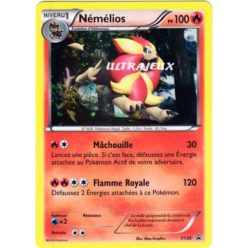 Pokémon - Xy26/255 - Némélios - Holo Rare